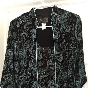 Jacket and tank top